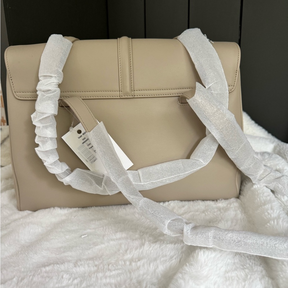 Celine Gray Leather Tote Bag with Gold Hardware - Picture 8 of 14